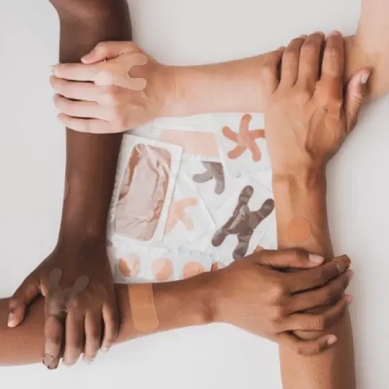 TruColour Skin Tone Shade Knuckle Bandages, Beige image {5}