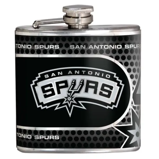 NBA 6oz Stainless Steel Flask image {6}