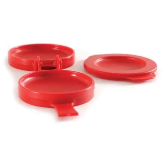 Norpro Nonstick Stuffed Burger Maker, Red image {5}