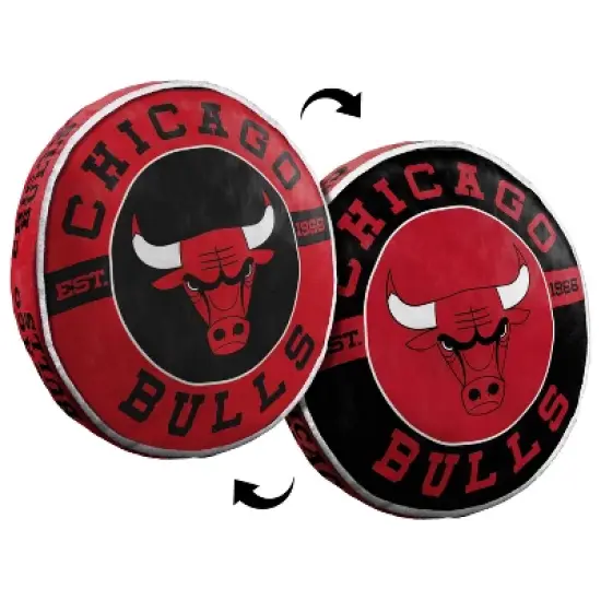 NBA Chicago Bulls 15" Cloud Pillow image {2}
