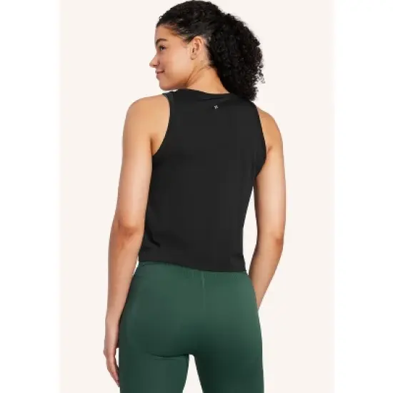 Peloton Women's Seamless Muscle Tank, Black image {2}