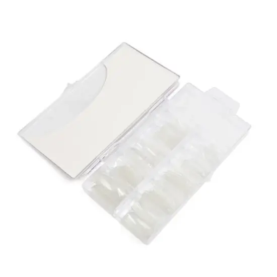 Unique Bargains Plastic Full Cover False Nail Beauty Art Tips Decor Nails Extension 100 Pcs image {4}