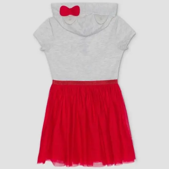 Girls' Hello Kitty Dress - Oatmeal Beige image {2}