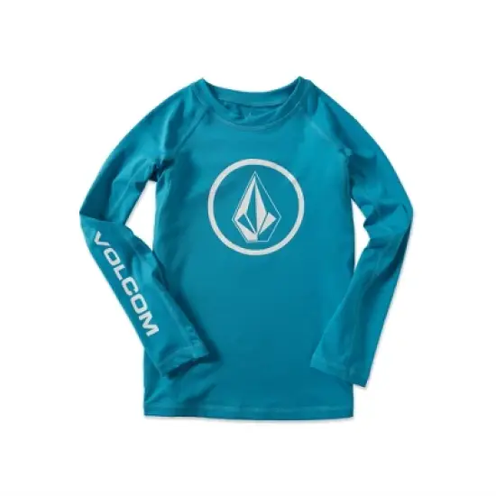 Volcom Toddler Boys Lido Solid Long Sleeve Upf 50 Rashguard image {2}