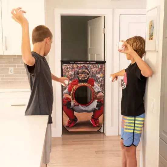 GoSports Strikeout Challenge Baseball Toss Doorway Toy Game Set - 9pc image {6}