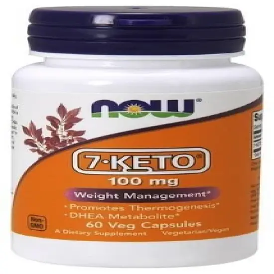 7-Keto 100 mg by Now Foods  -  60 VegCap image {2}