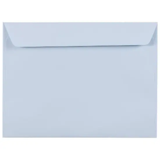 JAM Paper 9 x 12 Booklet Envelopes Baby Blue 25/Pack (21515987) image {4}