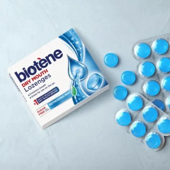 Biotene Dry Mouth Lozenges for Fresh Breath Refreshing Mint - 27ct/3pk image {2}