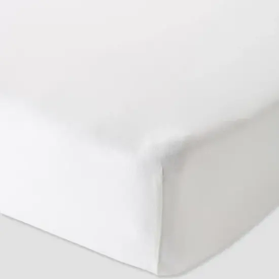 Little Planet by carter's Solid Crib Sheet - Cream image {1}