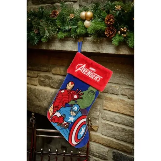 Marvel Avengers Applique Holiday Stocking 20" image {3}