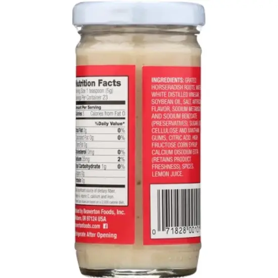 Beaver Extra Hot Horseradish - 12 pack, 4 oz image {2}