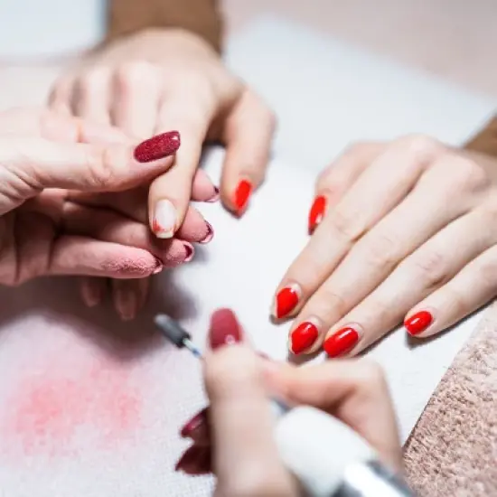 Unique Bargains Nail Drill Bits Set for Acrylic Nails 0.5 Inch Professional Tungsten Nail File Bits Nail Art Tools Green 1Pcs image {4}