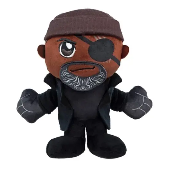 Bleacher Creatures Marvel Nick Fury Secret Invasion 8" Kuricha Sitting Plush image {2}