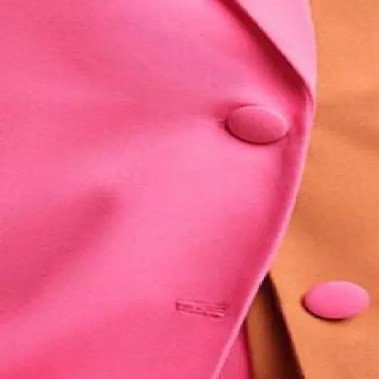 ELOQUII Women&rsquo;s Plus Size Colorblock Blazer image {1}