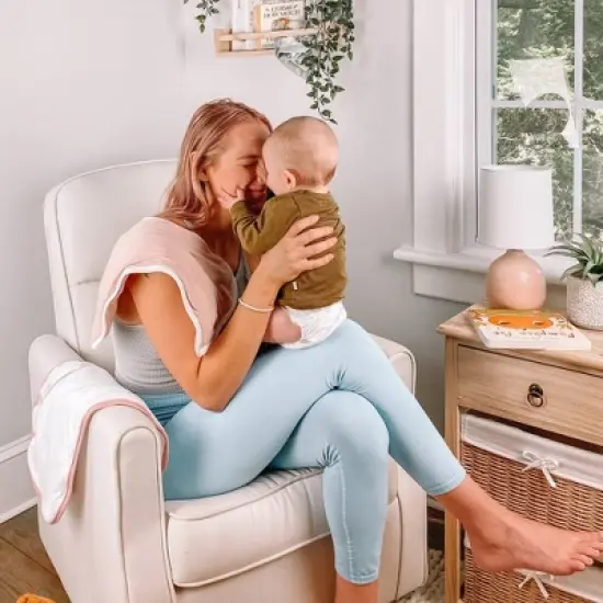 Ely's & Co. Hourglass Shape Fleece Burp Cloths  5 Piece Set image {3}