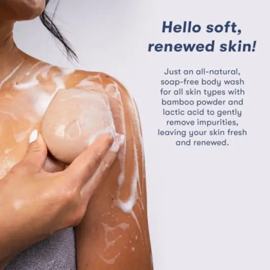 HiBAR Soap-Free Body Wash - Exfoliate - 3oz image {5}