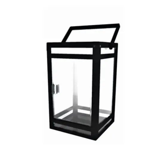 Portable Outdoor Lantern with Clear Panel - Techko Maid image {1}