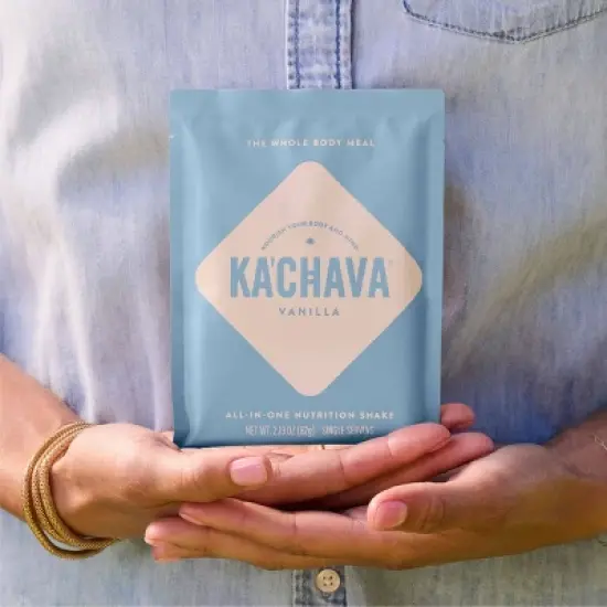 Ka'Chava All-In-One Plant Based Nutritional Shake Powder - Single Serve - Vanilla - 10.93oz/5ct image {5}
