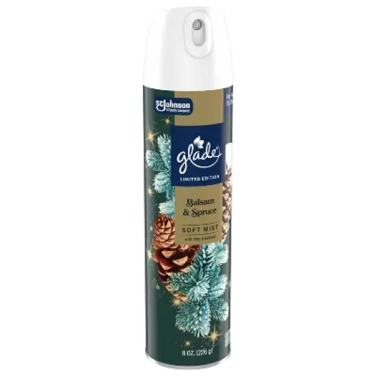 Glade Compressed Gas Air Freshener Aerosol - Balsam & Spruce - 8oz image {10}