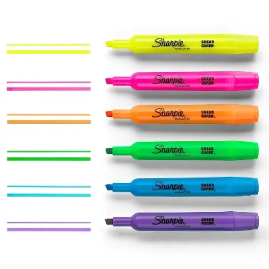 Sharpie Accent Tank Style Highlighter Chisel Tip Fluorescent Yellow 36/Box 1920938 image {6}