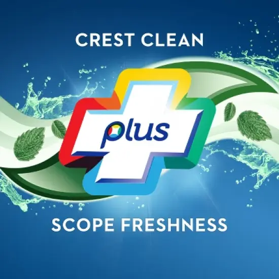 Crest Complete Plus Scope 3-In-1 Whitening Liquid Gel Toothpaste 4.6 oz image {2}