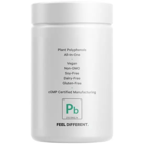 Codeage Polyphenols Broad Spectrum, Green Tea, Quercetin, Turmeric , Resveratrol, Antioxidant Supplement - 120ct image {9}