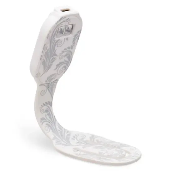 Flexilight Rechargeable White Flowers Booklight image {6}