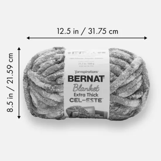 Bernat Blanket Extra Thick Cel-Este 12 pack-Andromeda Purple image {7}