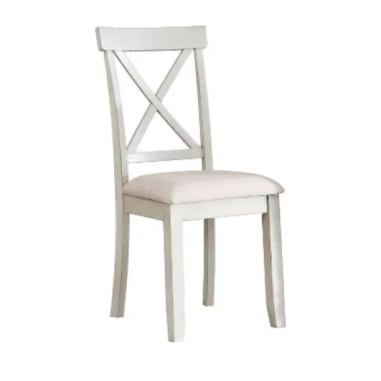 Set of 2 Lafayette Wood Upholstered Dining Chairs - Vifah image {8}