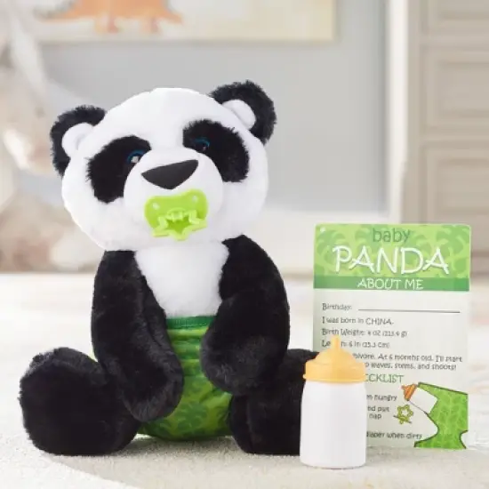 Melissa & Doug Baby Panda 10" Stuffed Animal image {4}