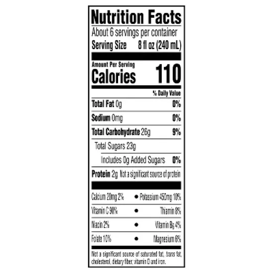 Simply Beverages Orange Pulp Free Juice - 46 fl oz image {5}