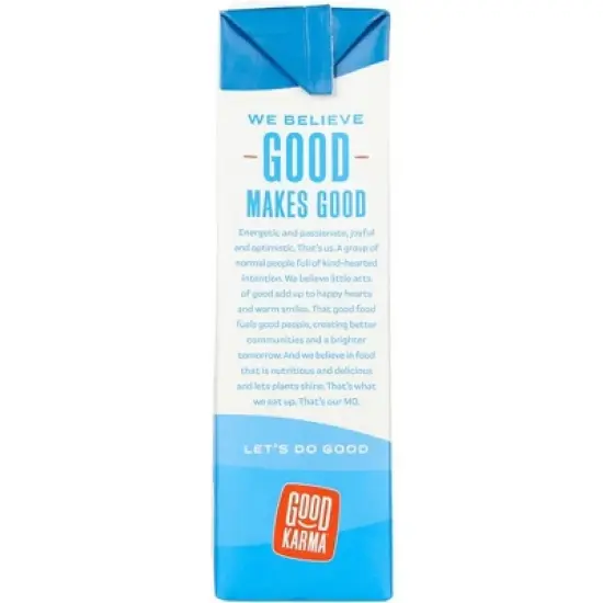 Good Karma Vanilla Protein Flax Milk - Case of 6/32 oz image {4}