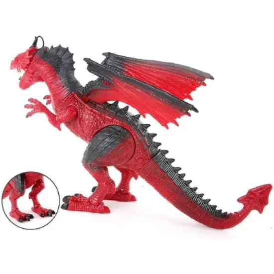 Contixo DR3 RC Dragon Dinosaur Toy -Walking Robot Dinosaur Toy with Light Up Roaring & Spraying Effect for Kids image {4}
