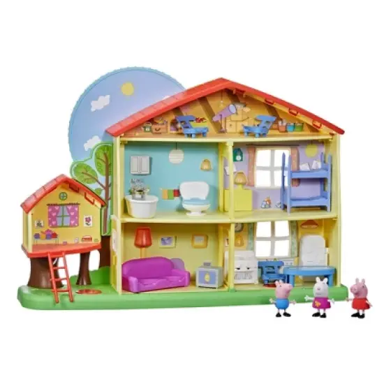 Peppa Pig Peppa's Playtime to Bedtime House Playset image {1}