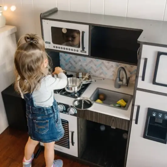 Melissa & Doug Chef's Kitchen Pretend Play Set - Charcoal image {5}