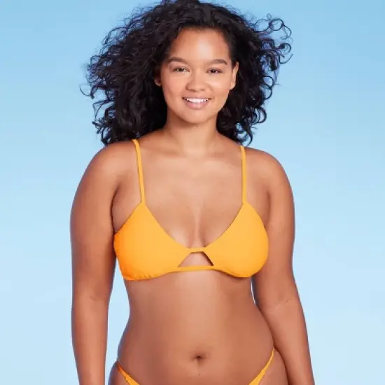 Women's Cut Out Cross Front Bralette Bikini Top - Wild Fable&trade; image {2}