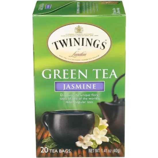 Twinings Green Tea with Jasmine - Case of 6 - 20 Bags image {1}