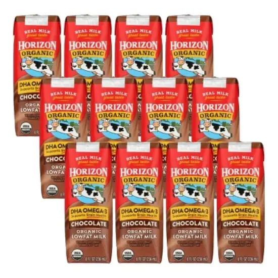 Horizon Organic Low Fat Chocolate Milk - Case of 12/8 oz image {7}