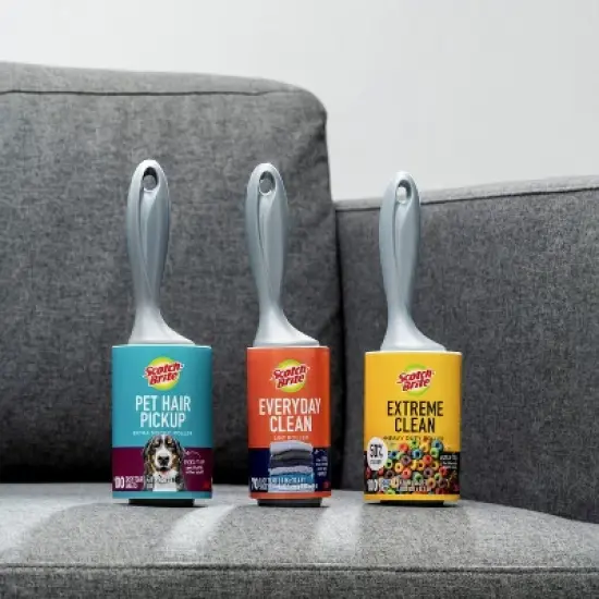 Scotch-Brite Lint Roller Value Pack - 140 Sheets image {8}