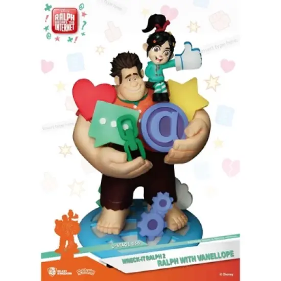 Disney Wreck-It Ralph 2-Ralph with Vanellope (D-Stage) image {4}