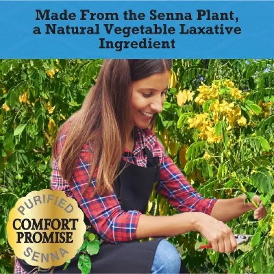 Senokot-S - Dual Action Natural Vegetable Laxative Ingredient Plus Stool Softener, 60 Count image {5}