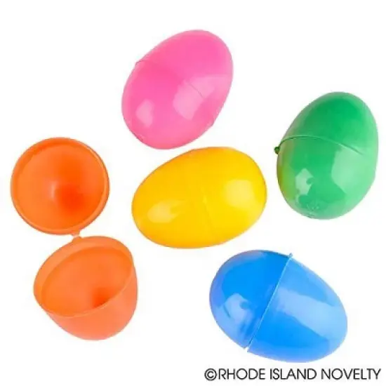 2" Plastic Easter Eggs image {2}