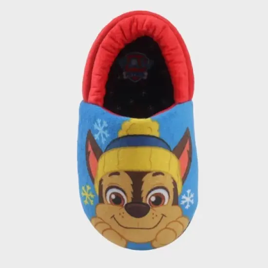 Toddler Boys' PAW Patrol Sock Slippers - Blue image {2}