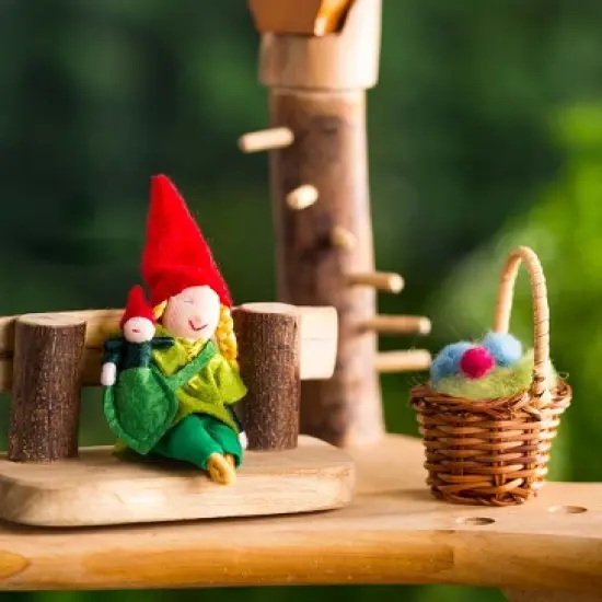 HearthSong Tree Blocks 34-Piece Tree Fort Kit, Includes Platforms, Staircase, Bridges, and More image {7}