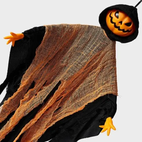 Lewis & Friends&trade; Mini Lewis the Pumpkin Ghoul Light Up Halloween Decorative Mannequin - Hyde and EEK! Boutique&trade; image {2}