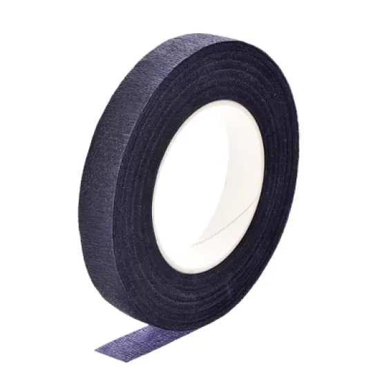 Unique Bargains 1/2-inch Wide 30Yard Floral Tape Flower Adhesives Floral Arrangement Kits Purple 1 Roll image {3}