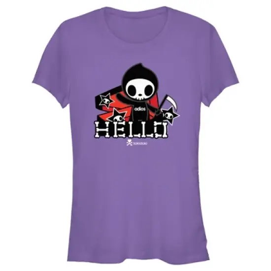 Junior's Tokidoki Adios Portrait T-Shirt image {3}