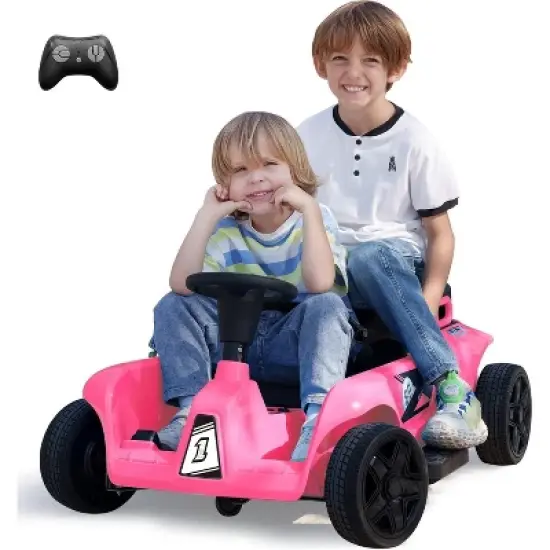 24V 2 Seaters Kids Ride On Car Toy with Remote Control for Parents and Kids, Max Load 200LBS, for Child Toddlers image {8}