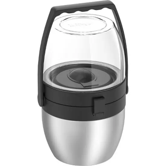 Thermos 36 oz. Dual Compartment Food Jar - Stainless Steel image {1}