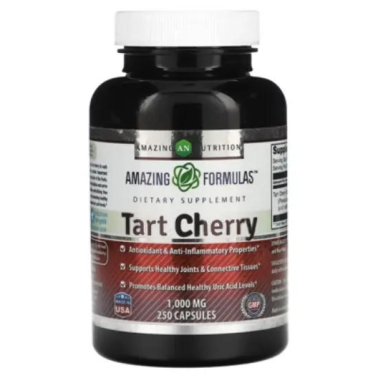 Amazing Nutrition Tart Cherry, 1,000 mg , 250 Capsules image {3}